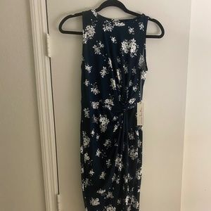 MIDI Dress in dark teal size small